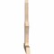 Ekena Millwork Richland Smooth Timber Gable Bracket, Douglas Fir, 96"W x 52"H x 3 1/2"D x 5 1/2"F, 13/12 Pitch GBW096X52X0406RIC00SDF - alternate 3